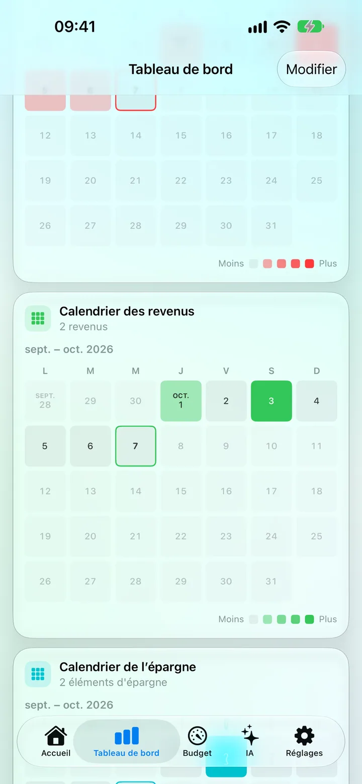 A transaction in Savings tagged with its location and pinned on a map